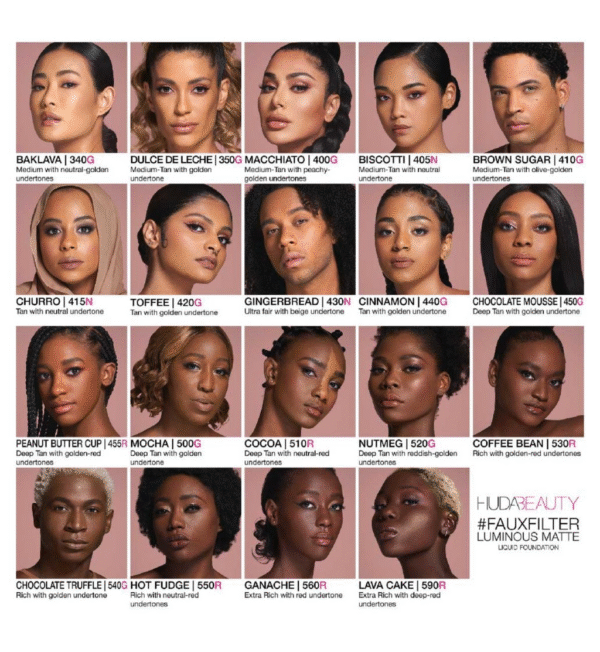 Huda Beauty #FauxFilter Luminous Matte Liquid Foundation