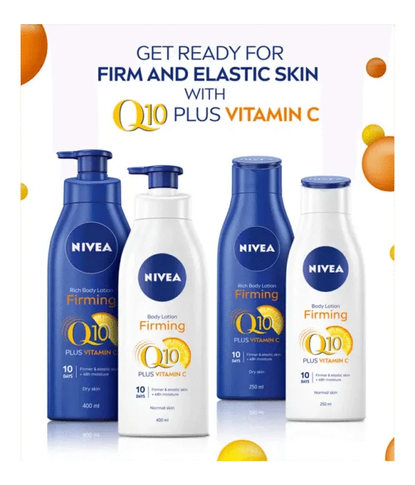 Nivea Q10 + Vitamin C Firming Body Lotion
